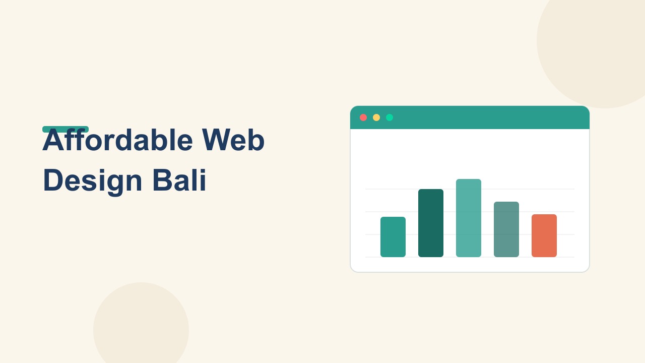 Affordable Web Design in Bali: What You Really Get at Every Budget