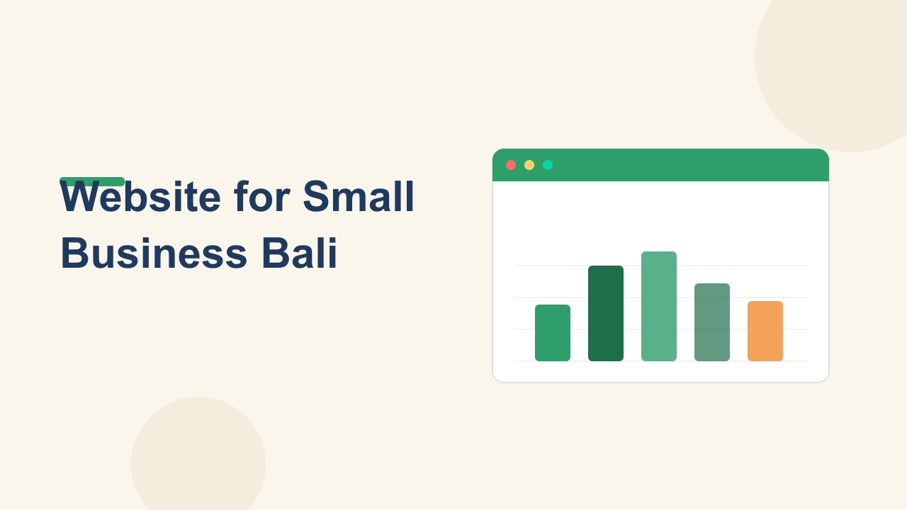 Website for Small Business in Bali: What You Need (and What You Don't)